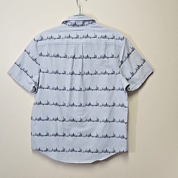 Penguin Heritage slim-fit men's city striped button down shirt size large - Picture 10 of 12